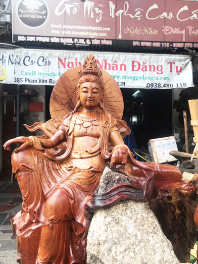 Tượng gỗ Đăng Tự